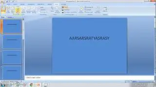 Microsoft Power Point Master Slide Tutorial