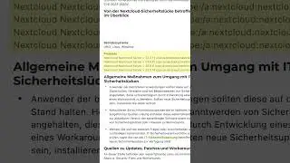 ⚠️ Nextcloud Sicherheitslücke ⚠️ Was ist zu tun?