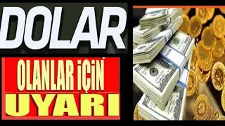 DOLLAR AND GOLD HOLDERS BEWARE! / EURO TL / SILVER / Pound sterling /BITCOIN / ONS GOLD /