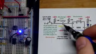 Capacitor Setting Time Limit to Low Trigger Input of 555 Monostable Mode