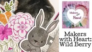 How to Add a Pop of Color | Makers with Heart | Wild Berry: CTMH Color of the Year