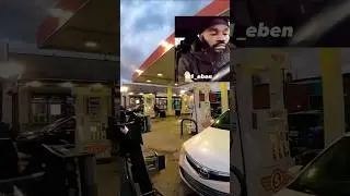 Repo Man is a GTA Character in Real Life and Tows Car at Gas Station! 😂😱 #gta #repo #tow #goat🐐