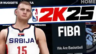 ALL FIBA Teams Added TO NBA 2K25 *FINALLY* Showcase