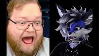 T2x2 and Blubythefox get scared by jumpscares in Don't Play This