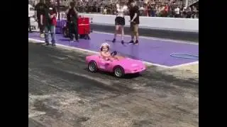 легкий бернаут на дрегстрипе - burnout!