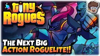 The Next Big Action Roguelite! | Bullet Hell Dungeoncrawler RPG | Let's Try Tiny Rogues