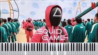 Squid Game OST - Pink Soldiers Piano Tutorial | 오징어 게임 OST - 핑크 솔저 피아노 튜토리얼