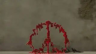 Blender geometry nodes - Bitmap to liquid (3.3 alpha)