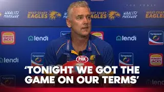 First step to the rebuild complete?! Eagles on fire ✔️ | Eagles press conference | Fox Footy