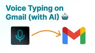 Voice Typing on Gmail - Powered by AI