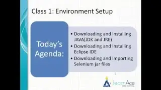 Tutorial 1: Setting up Java and Selenium WebDriver Environment with Eclipse IDE