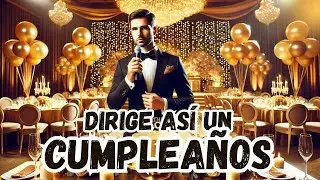 Como ANIMAR Una CEREMONIA de CUMPLEAÑOS🎂 | PASO A PASO | FRASES prte 2 ✅