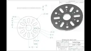 Learning Solid Edge  - Lab 1 - Updated
