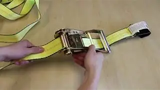 How to Roll a 2-Inch Ratchet Strap