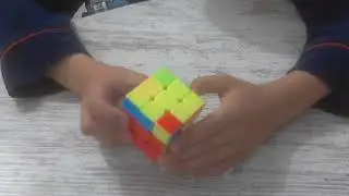 Решающее обучение кубика рубика 3х3х3 3 слой