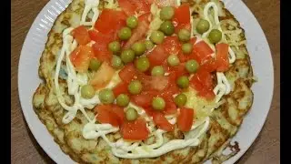 Закусочный торт "Бризоль" ("Ленивая бризоль").