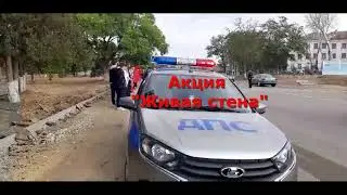 МБОУ г. Керчи РК "Школа №28  имени героев Эльтигена"   Акция Живая стена 06.10. 2023