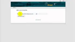 8) How to create a Email forwarder in cPanel ?