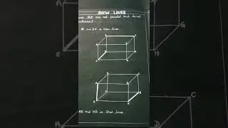 Geometry basics, SKEW  LINES, Mathematics