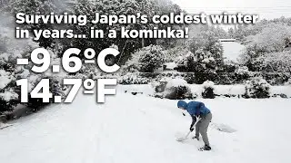 Once A Decade Cold Front in Japan - WE SURVIVED!