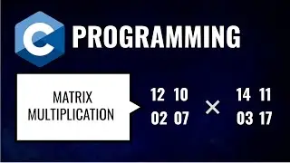 Matrix Multiplication in C Programming (Hindi)