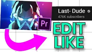 How to edit like *Last Dude* | Premiere Pro text animations!