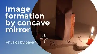 Image formation by concave mirror in telugu