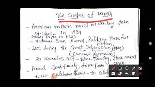 The Grapes of Wrath - Introduction