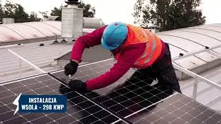 Instalacja Fotowoltaiczna dla firmy o mocy 298 kWp ⚡️ | Fotowoltaika dla Firm | Kratki Energy
