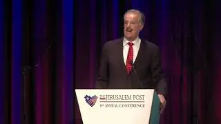 Dr. Michael D. Evans addresses the Jerusalem Post Annual Conference