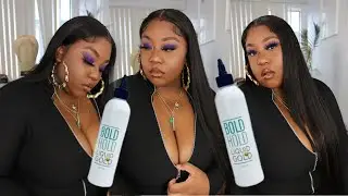 SUPER EASY EDGES FRIENDLY 30 INCH WIG INSTALL || BOLD HOLD LIQUID GOLD DEMO|| JULIA HAIR