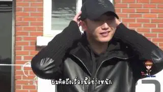 [Thai Trans] 131031 Young Saeng go to military at  nonsan training camp