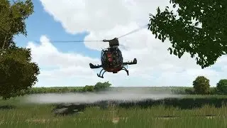 DCS | Low flying training in the SA342M Gazelle in Normandy