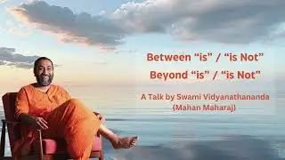 Between Is / Is Not - Beyond Is / Is Not | Swami Vidyanathananda