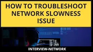 BGP scenario based question answer | Slowness Issue 