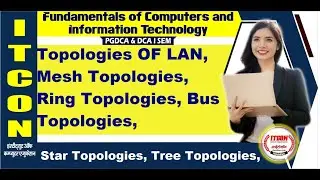 TopologiesOFLAN|MeshTopologie|RingTopologies|BusTopologies|StarTopologies|TreeTopologies|Unit4Part-6