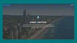 Complete Responsive Portfolio Website by Kumar with Source Code