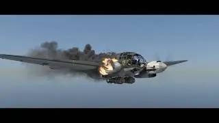 Heinkel 111H   HD Redshift TurbulenceFD Cinema 4D R21
