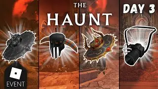 How To Get All Day 3 Accessories in The Haunt! (Roblox Event)