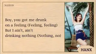 TWICE Alcohol-Free (English ver.) Easy Lyrics