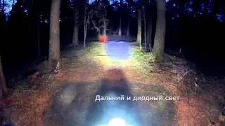 Дополнительный диодный свет на мотоцикл  LED