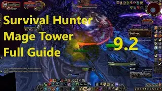 Survival Hunter Mage Tower Challenge Full Guide Archmage Xylem Closing the Eye | WoW Shadowlands 9.2