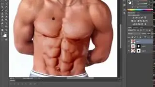 How to make six packs abs in Adobe photoshop