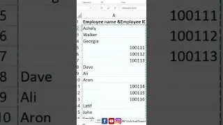 Separating Text and Numbers in 2 columns |Microsoft Excel | 