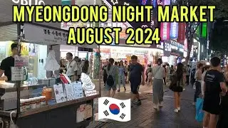 August 2024 - South Korea (Myeongdong Night Market)