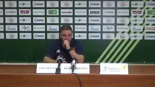 Послематчевая пресс-конференция 17 тур