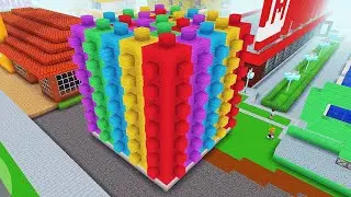 Как построить POP IT КУБ в Блок Крафт 3Д/ Block Craft 3D