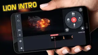 How To Make Running Lion Intro In Kinemaster | How To Make Intro On Android In 2022
