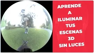 Que es un HDRI y como usarlo para ILUMINAR tus escenas 3d FÁCIL y RÁPIDAMENTE