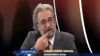 É Notícia - Cláudio Weber Abramo fala sobre a corrupção no Brasil // Parte 1